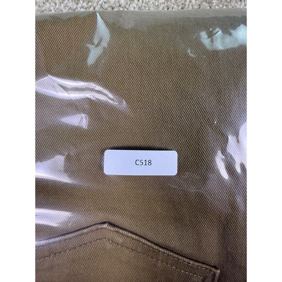 Levi's 513 Jeans Mens 31 x 30 Slim Fit Straight Leg Beige Brown Denim Pants C518 - Picture 14 of 14